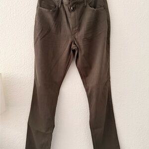 PAIGE Men's Dark Brown Slim Jeans